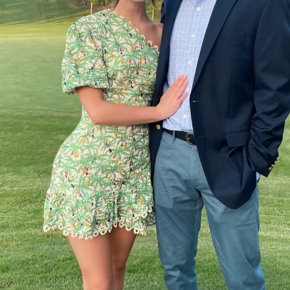 Farm Rio - Mini Toucans One Shoulder Dress - Picture 4 of 4